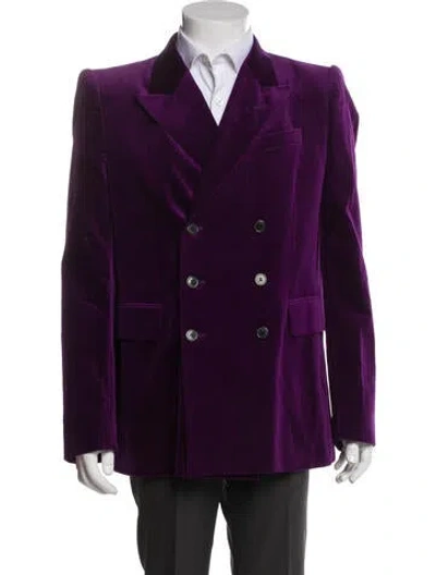 Pre-owned Dries Van Noten Blazer In Purple