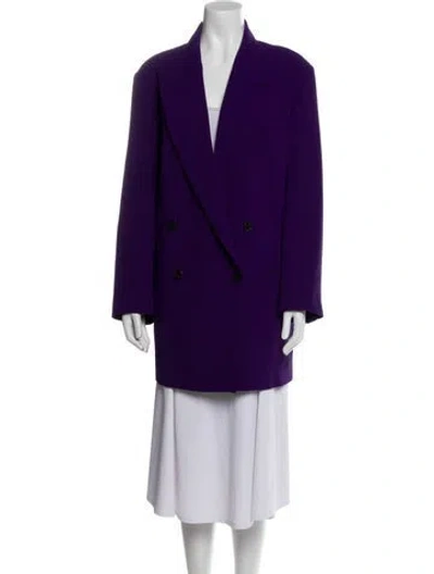 Pre-owned Dries Van Noten Blazer In Purple