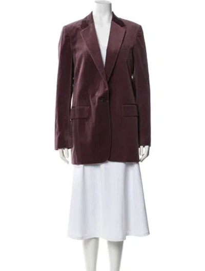 Pre-owned Dries Van Noten Blazer In Purple