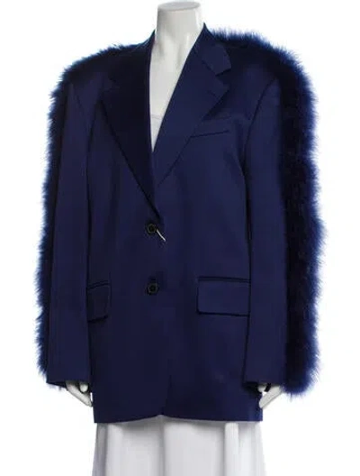 Pre-owned Dries Van Noten Blazer W/ Tags In Blue