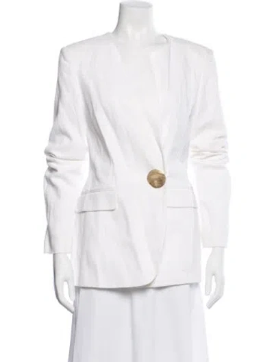 Pre-owned Dries Van Noten Blazer W/ Tags In White
