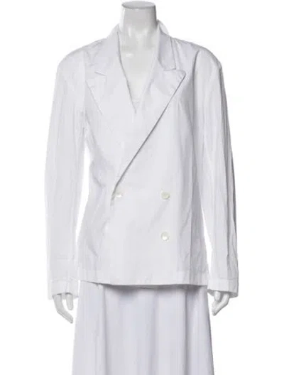 Pre-owned Dries Van Noten Blazer In White