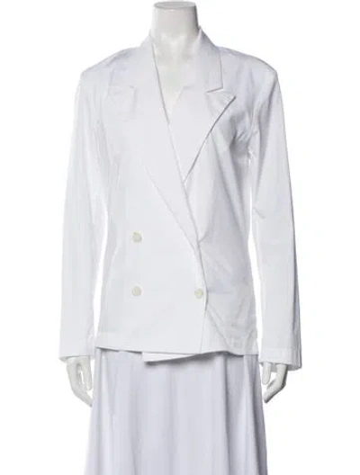 Pre-owned Dries Van Noten Blazer In White