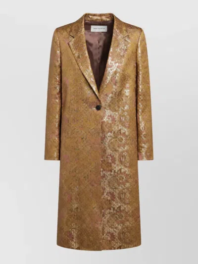Dries Van Noten Blazer In Yellow