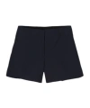Dries Van Noten Blended Shorts In Black