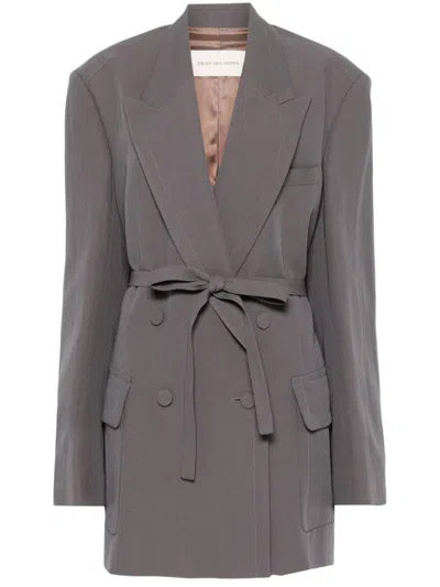 Dries Van Noten Bless Jacket In Grey