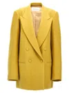 Dries Van Noten 'structured Shoulders' Blazer Featuring Button Detailing