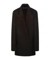 Dries Van Noten Women Blink Tux Den 2397 W.w. Jacket Brn In Black