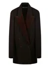 Dries Van Noten Women Blink Tux Den 2397 W.w. Jacket Brn In Brown