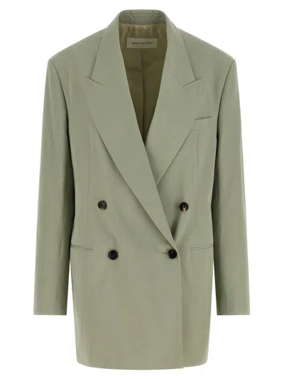 Dries Van Noten Bliss Blazer In Green