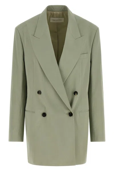 Dries Van Noten 'bliss' Blazer In Green