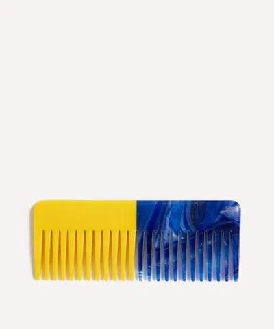 Dries Van Noten Blue Comb