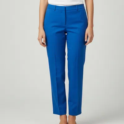 Pre-owned Dries Van Noten Blue Cotton Cropped Pants M