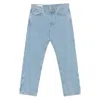 Dries Van Noten Denim Trousers With Belt Loops In Blue