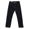 Dries Van Noten Jeans With Belt Loops In Black