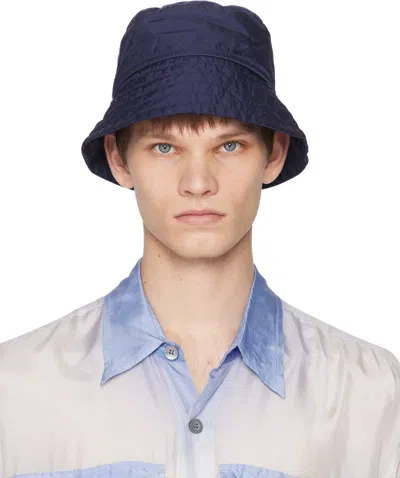 Dries Van Noten Blue Gilly Bucket Hat In 504 Blue