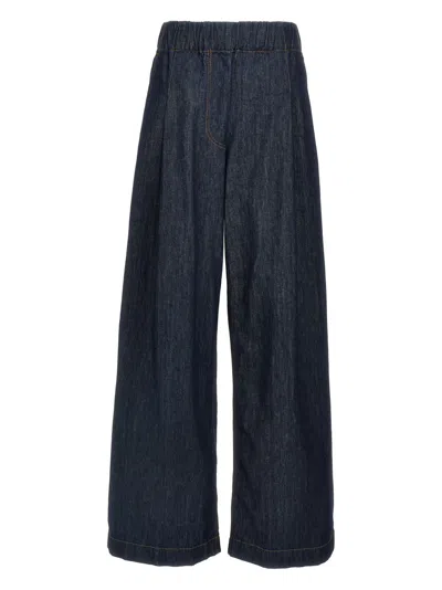 DRIES VAN NOTEN BLUE PILA JEANS