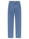 Dries Van Noten Belt-loop Jeans In Blue