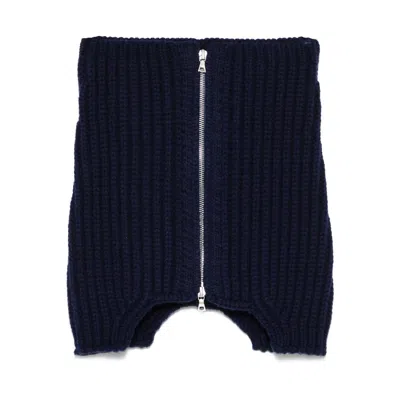 Dries Van Noten Blue Scarves Men