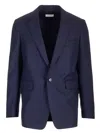 Dries Van Noten Men's Blaine Mw Jacket In Blue