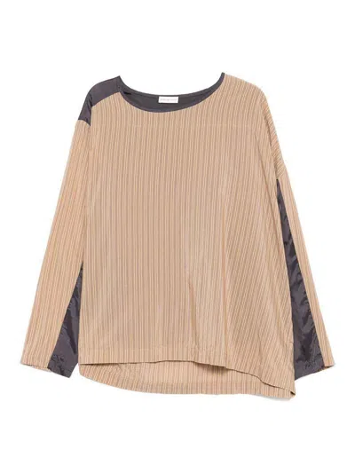 DRIES VAN NOTEN BLUSA - MARRÓN