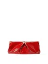 Dries Van Noten Large Clutch Bag In Painted Leather
