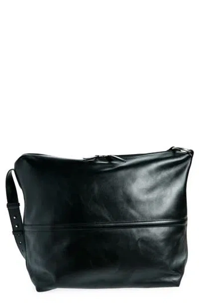 Dries Van Noten Black Holdall Crossbody Bag