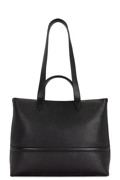 Dries Van Noten Bombe Large Bag In Black