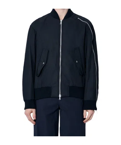 DRIES VAN NOTEN DRIES VAN NOTEN ZIPPED BOMBER JACKET
