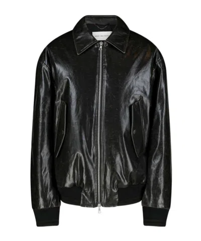 Dries Van Noten Bomber Jacket In Black