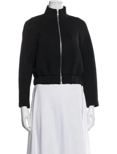 Pre-owned Dries Van Noten Bomber Jacket In Black