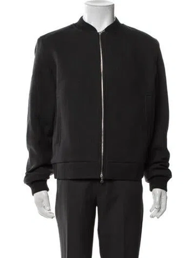 Pre-owned Dries Van Noten Bomber Jacket In Black
