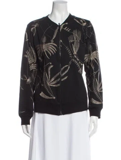 Pre-owned Dries Van Noten Bomber Jacket In Gray