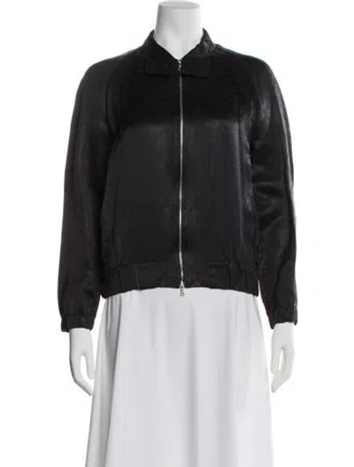 Pre-owned Dries Van Noten Bomber Jacket In Gray