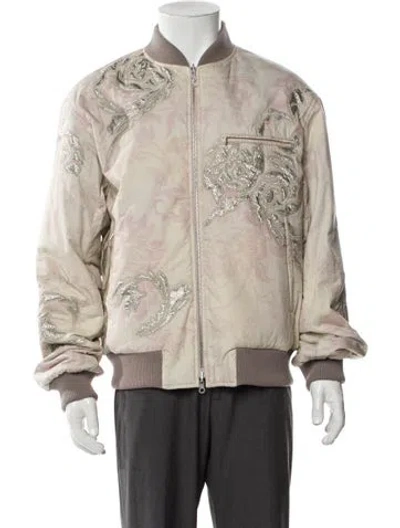 Pre-owned Dries Van Noten Bomber Jacket In Multi