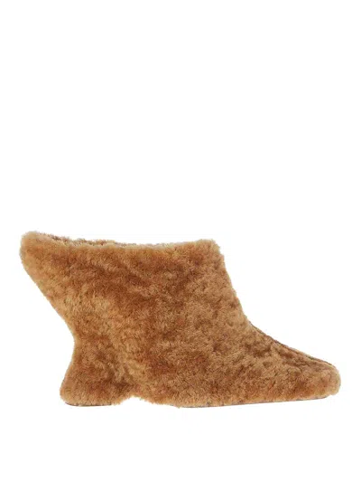 Dries Van Noten Ankle Boots In Brown