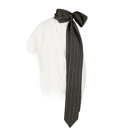 DRIES VAN NOTEN BOW TOP