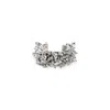 Dries Van Noten Intricate Metallic Textured Bracelet In Metallic