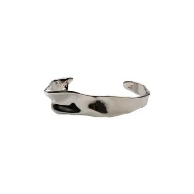 Pre-owned Dries Van Noten Bracelet 'silver' | Grey | Women's Size M