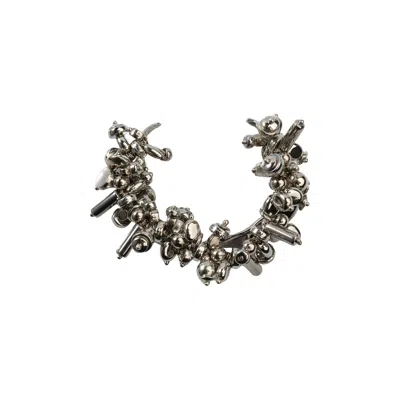 Pre-owned Dries Van Noten Bracelet 'silver' | Grey | Women's Size S