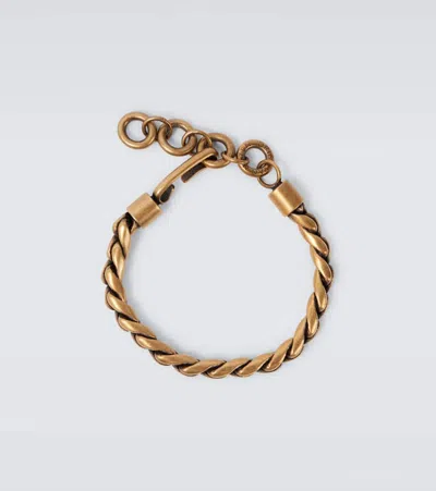 Dries Van Noten Braided Bracelet In Gold