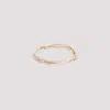 Dries Van Noten Crystal-embellished Irregular Bracelet In Gold