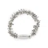 Dries Van Noten Silver Embroidered Necklace