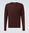 Dries Van Noten Wool Sweater In Brown