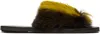 Dries Van Noten Leather Slides