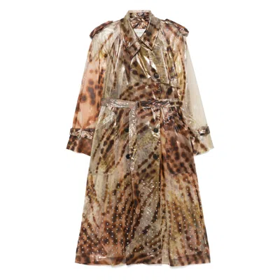 DRIES VAN NOTEN BROWN JACKETS