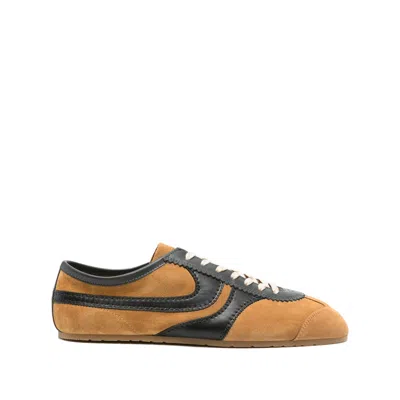 DRIES VAN NOTEN DRIES VAN NOTEN BROWN TRAINERS - LOW-TOPS MEN
