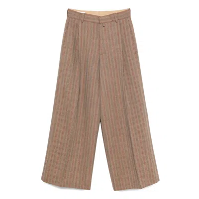 Dries Van Noten Brown Trousers - Tailored Trousers Men