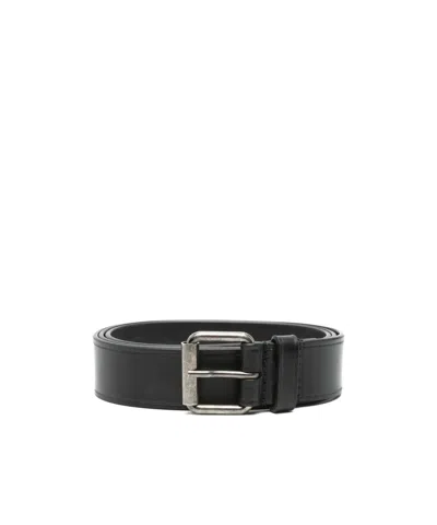 Dries Van Noten Buckle Belt In Black