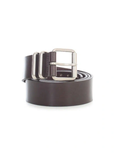 DRIES VAN NOTEN DRIES VAN NOTEN BUCKLE LEATHER BELT